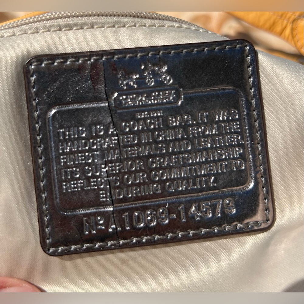 2010 Coach Madison Op Art Signature C Canvas & Enamel REHABBED SEE PHOTOS - Picture 9 of 16